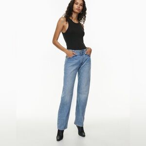 Denim Forum Comfy Low Rise Loose Jeans